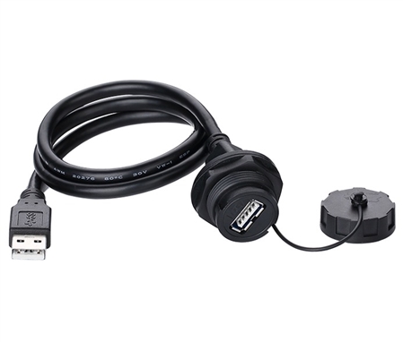 Cnlinko USB 2.0 Male Plug / Female Socket, 1 M