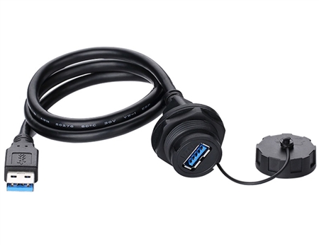 Cnlinko USB 3.0 Male Plug / Female Socket, 1 M