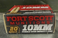 FORT SCOTT 10MM 124 GR. TUMBLE UPON IMPACT