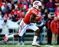 NATRELL JAMERSON SIGNED WI BADGERS 16X20 PHOTO #1