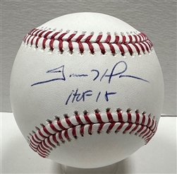 TREVOR HOFFMAN SIGNED OFFICIAL MLB BASEBALL W/ HOF - JSA