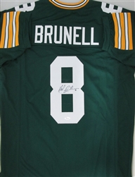 MARK BRUNELL SIGNED CUSTOM PACKERS JERSEY - JSA