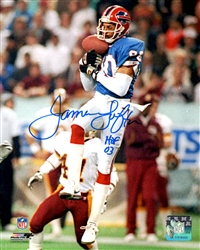 JAMES LOFTON SIGNED 8X10 BILLS PHOTO #3