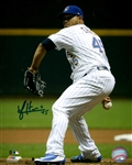 JHOULYS CHACIN SIGNED 8X10 BREWERS PHOTO #3