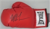 MIKE TYSON SIGNED RED EVERLAST BOXING GLOVE