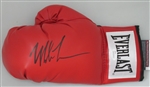 MIKE TYSON SIGNED RED EVERLAST BOXING GLOVE