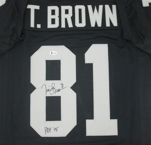 Oakland raiders sale tim brown jersey