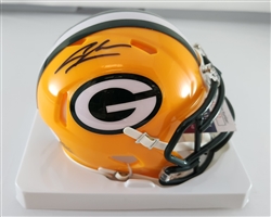 CHARLES WOODSON SIGNED PACKERS SPEED MINI HELMET - JSA