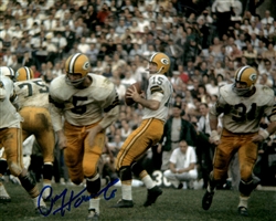 PAUL HORNUNG SIGNED 8X10 PACKERS PHOTO #4