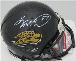 KEENAN McCARDELL SIGNED JAGUARS MINI HELMET - JSA