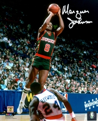 MARQUES JOHNSON SIGNED 16X20 BUCKS PHOTO #4