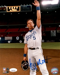 GEORGE BRETT SIGNED 16x20 ROYALS PHOTO #4 - JSA