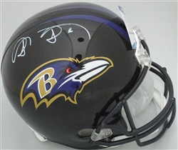 SHANNON SHARPE SIGNED FULL SIZE REPLICA RAVENS HELMET - BCA