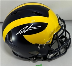CHARLES WOODSON SIGNED FULL SIZE MICHIGAN WOLVERINES AUTHENTIC HELMET - JSA