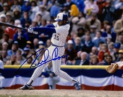 CECIL COOPER SIGNED 8X10 BREWERS PHOTO #4