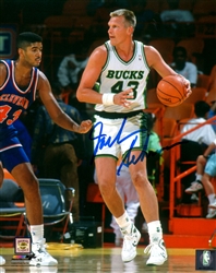 JACK SIKMA SIGNED 16X20 BUCKS PHOTO #1