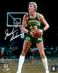 JACK SIKMA SIGNED 16X20 SUPERSONICS PHOTO #2