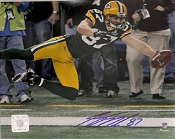 JORDY NELSON SIGNED 8X10 PACKERS PHOTO #2