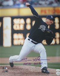 TREVOR HOFFMAN SIGNED 16X20 PADRES PHOTO #2 - JSA