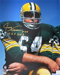 JERRY KRAMER SIGNED 16X20 PACKERS PHOTO #3 W/ HOF