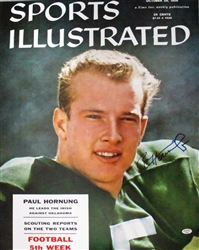 PAUL HORNUNG SIGNED 16X20 NOTRE DAME PHOTO #4