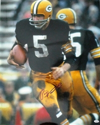 PAUL HORNUNG SIGNED 16X20 PACKERS PHOTO #17