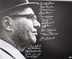 LOMBARDI ERA MULTI SIGNED 16X20 PACKERS PHOTO #3