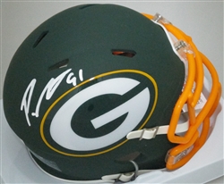 PRESTON SMITH SIGNED PACKERS SPEED AMP MINI HELMET - JSA