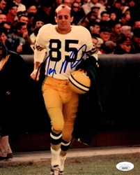 MAX McGEE (d) SIGNED 8X10 PACKERS PHOTO #2 - JSA