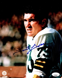 FORREST GREGG (d) SIGNED 8X10 PACKERS PHOTO #8 - JSA