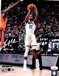 KHRIS MIDDLETON SIGNED 8X10 BUCKS PHOTO #1 W/ SCRIPT - JSA