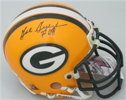 GALE GILLINGHAM SIGNED PACKERS MINI HELMET  - JSA