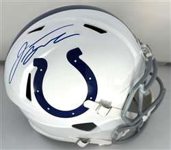 JONATHAN TAYLOR SIGNED FULL SIZE COLTS REPLICA SPEED HELMET - FAN