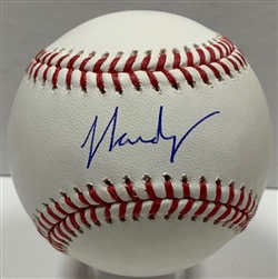 JJ HARDY SIGNED OFFICIAL MLB BASEBALL - BREWERS - JSA
