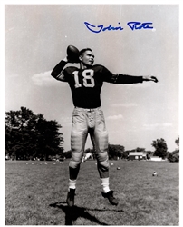 TOBIN ROTE (d) SIGNED 8X10 PACKERS PHOTO #1