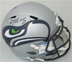 DK METCALF SIGNED FULL SIZE SEAHAWKS SPEED REPLICA AMP HELMET - BCA