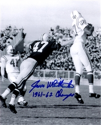 JESSE WHITTENTON (d) SIGNED PACKERS 8X10 PHOTO #4