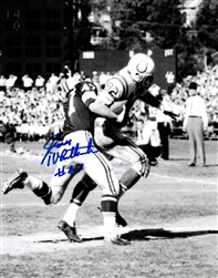 JESSE WHITTENTON (d) SIGNED PACKERS 8X10 PHOTO #5