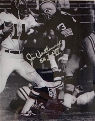 JIM WEATHERWAX SIGNED PACKERS 8X10 PHOTO #3