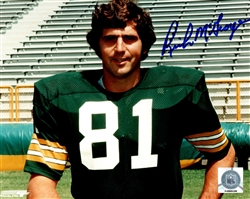 RICH McGEORGE SIGNED PACKERS 8X10 PHOTO #1