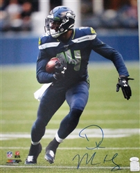 DK METCALF SIGNED 16X20 SEAHAWKS PHOTO #1 - JSA