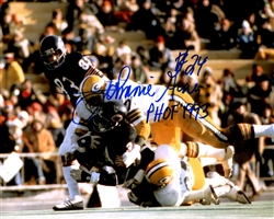 JOHNNIE GRAY SIGNED PACKERS 8X10 PHOTO #2