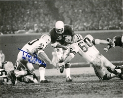 TOM BROWN SIGNED PACKERS 8X10 PHOTO #4