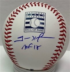 TREVOR HOFFMAN SIGNED OFFICIAL MLB HOF LOGO BASEBALL W/ HOF- JSA