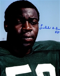 FRED CARR (d) SIGNED 8X10 PACKERS PHOTO #2