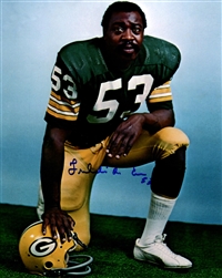 FRED CARR (d) SIGNED 8X10 PACKERS PHOTO #4