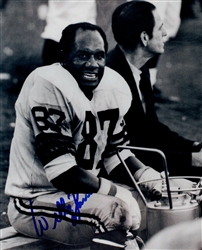 WILLIE DAVIS SIGNED 8X10 PACKERS PHOTO #3