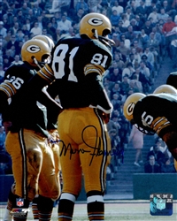 MARV FLEMING SIGNED 8X10 PACKERS PHOTO #7