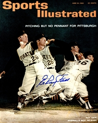 ELROY FACE SIGNED 8X10 PIRATES PHOTO #1