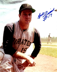 BOB FRIEND (d) SIGNED 8X10 PIRATES PHOTO #2